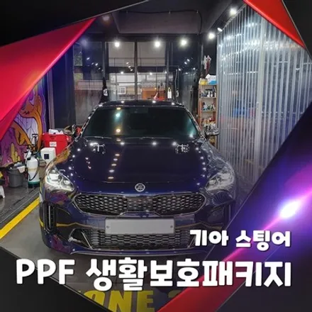 내차를 지켜줘!! 수원 PPF 전문점에서 기아 스팅어 생활보호패키지 시공 / 경기 수원 영통