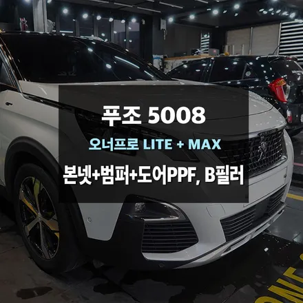 용인 푸조PPF 시공 자세하게 알아보자 / 수원,광교,동탄