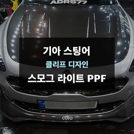 차량을 돋보이게 해주는 스모그라이트 PPF 스팅어 시공! / 수원ppf 제이와이드 / 수원,광교,동탄