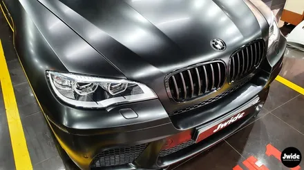 화성 반광랩핑 BMW X6 3M2080필름 사틴블랙 / 경기 수원 영통