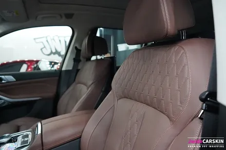 BMWX7 가죽시트코팅 및 실내PPF / 수원,광교,동탄