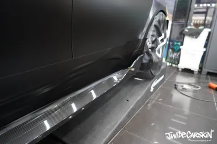 영통랩핑, BMW 신형 M3 사틴블랙 3M 전체랩핑 시공 후기 / 경기 수원 영통