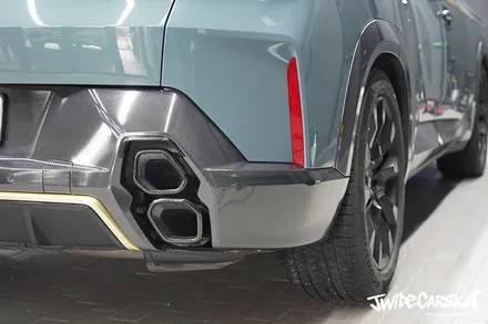 BMW XM 카본 부분랩핑 재시공 / 경기 수원