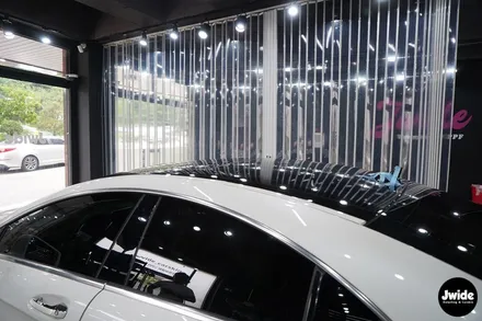 [수원랩핑] 벤츠CLS63 AMG 루프스킨 시공 / 경기 수원 영통