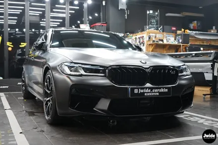 광교 용인 랩핑 BMW M5 자동차 전체랩핑 알아볼 때는? / 수원,광교,동탄