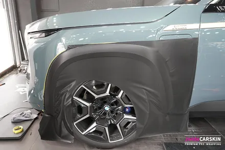 BMW XM랩핑 카본파이버블랙 부분 시공 / 수원,광교,동탄