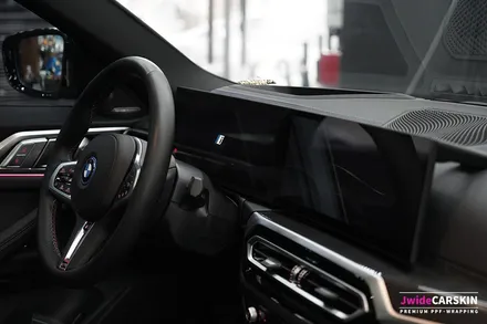 BMW i4 M50 실내PPF 카본실내내장제 및 디스플레이어 보호 / 경기 수원 영통
