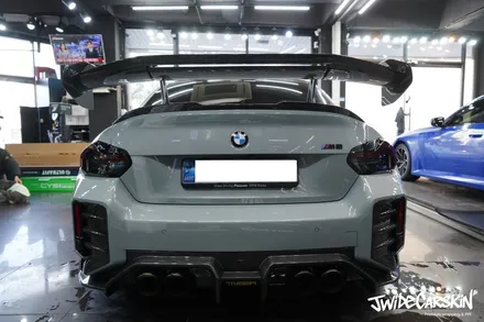 영통PPF업체 제이와이드, BMW M2 테일램프 스모그라이트 PPF 시공 사례 / 경기 수원 영통