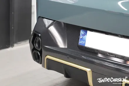 BMW XM 카본 부분랩핑 재시공 / 경기 수원