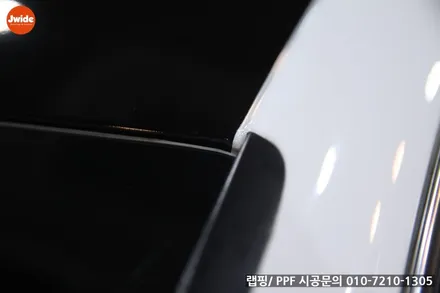 이의동랩핑 아우디 A6 루프스킨 시공 / 경기 수원 영통