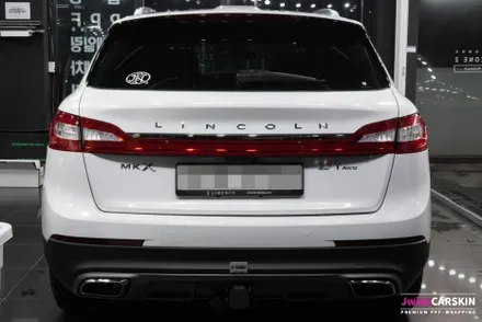 링컨 MKX SUV 차량에 흰색으로 전체랩핑 진행! / 광교ppf 제이와이드 / 수원,광교,동탄