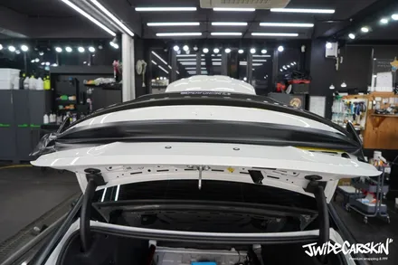 영통랩핑, BMW 신형 M3 사틴블랙 3M 전체랩핑 시공 후기 / 경기 수원 영통