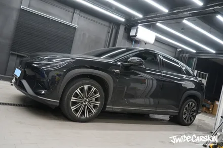 영통랩핑업체에서 진행한 BYD 씨라이언7 엠블럼 블랙 랩핑 시공 후기, 디테일까지 완성도 높게 / 경기 수원 영통