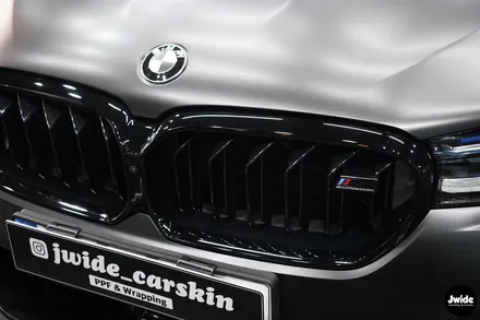 광교 용인 랩핑 BMW M5 자동차 전체랩핑 알아볼 때는? / 수원,광교,동탄