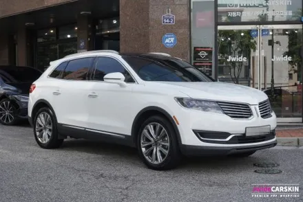 링컨 MKX SUV 차량에 흰색으로 전체랩핑 진행! / 광교ppf 제이와이드 / 수원,광교,동탄