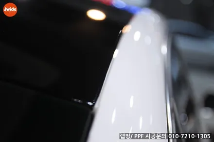 이의동랩핑 아우디 A6 루프스킨 시공 / 경기 수원 영통