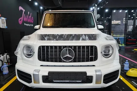 벤츠 G바겐 G63 AMG 전면PPF 프론트패키지 작업은 수원PPF 제이와이드에서 / 경기 수원 영통