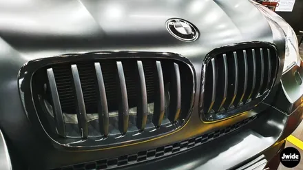 화성 반광랩핑 BMW X6 3M2080필름 사틴블랙 / 경기 수원 영통