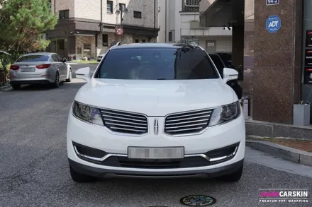 링컨 MKX SUV 차량에 흰색으로 전체랩핑 진행! / 광교ppf 제이와이드 / 수원,광교,동탄