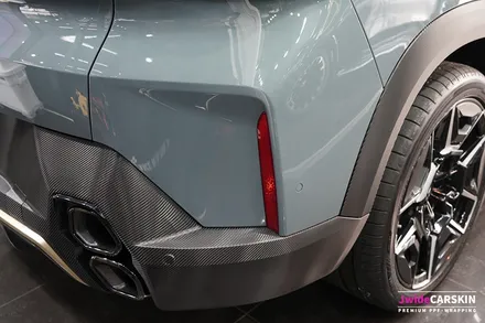 BMW XM랩핑 카본파이버블랙 부분 시공 / 수원,광교,동탄