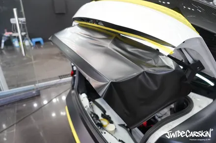영통랩핑, BMW 신형 M3 사틴블랙 3M 전체랩핑 시공 후기 / 경기 수원 영통