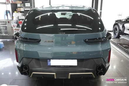 BMW XM랩핑 카본파이버블랙 부분 시공 / 수원,광교,동탄