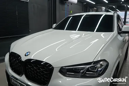 BMW X4 PPF 본넷 헤드라이트 사이드스텝 BC필러 시공기 / 경기 수원