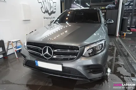 벤츠 GLC250d 도어스텝 및 도어컵 PPF / 수원,광교,동탄