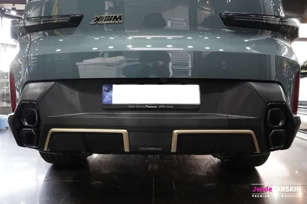 BMW XM랩핑 카본파이버블랙 부분 시공 / 수원,광교,동탄
