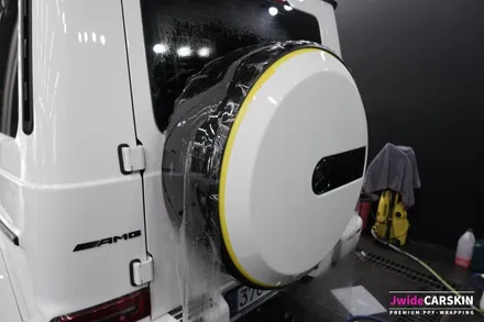 벤츠 G63 AMG 생활보호 PPF 시공사례 - 용인 수지 PPF 전문시공업체 제이와이드 / 경기 수원 영통