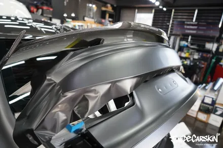 영통랩핑, BMW 신형 M3 사틴블랙 3M 전체랩핑 시공 후기 / 경기 수원 영통