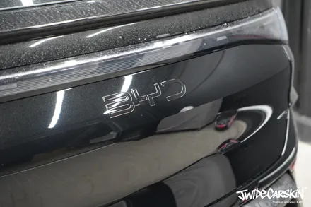영통랩핑업체에서 진행한 BYD 씨라이언7 엠블럼 블랙 랩핑 시공 후기, 디테일까지 완성도 높게 / 경기 수원 영통