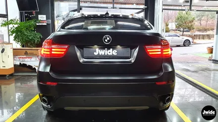 화성 반광랩핑 BMW X6 3M2080필름 사틴블랙 / 경기 수원 영통