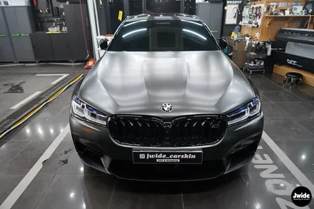 광교 용인 랩핑 BMW M5 자동차 전체랩핑 알아볼 때는? / 수원,광교,동탄
