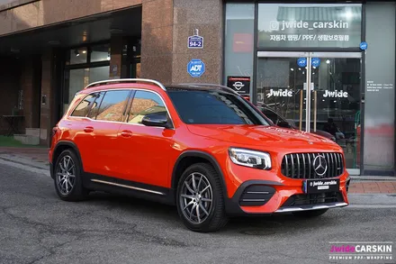 수원PPF 벤츠 GLB35AMG 전면패키지 및 부분 PPF / 수원,광교,동탄
