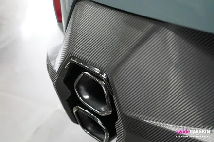 BMW XM랩핑 카본파이버블랙 부분 시공 / 수원,광교,동탄