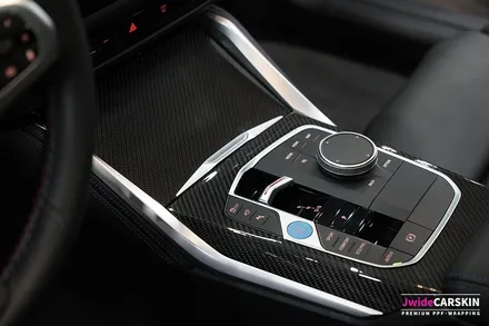 BMW i4 M50 실내PPF 카본실내내장제 및 디스플레이어 보호 / 경기 수원 영통