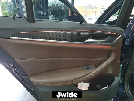 BMW 2019 G30 530i 수원 광교 랩핑샵에서 실내카본랩핑으로 분위기를 바꿔보쟈!! / 경기 수원 영통