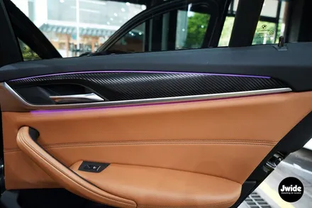 수원실내랩핑 BMW530i 카본랩핑 시공후기 / 경기 수원 영통