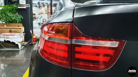 화성 반광랩핑 BMW X6 3M2080필름 사틴블랙 / 경기 수원 영통