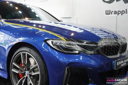 광교PPF BMW340i 실내 및 본넷 보호를 위한 보호필름 시공 / 수원,광교,동탄