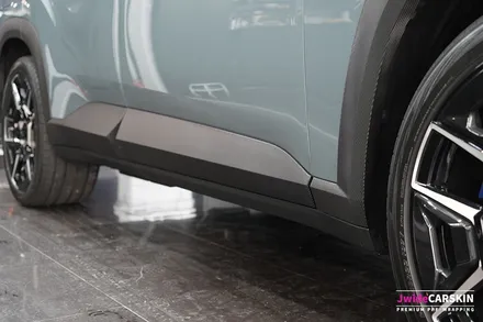 BMW XM랩핑 카본파이버블랙 부분 시공 / 수원,광교,동탄