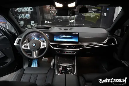 BMW X5 M60i 실내 하이그로시 보호, 기흥PPF 시공전문업체 제이와이드 / 경기 수원 영통
