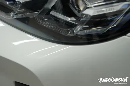 BMW X4 PPF 본넷 헤드라이트 사이드스텝 BC필러 시공기 / 경기 수원