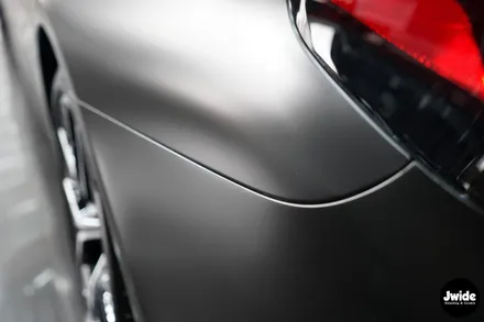 BMW랩핑 전체 사틴블랙 차량랩핑 530e 시공 / 수원,광교,동탄