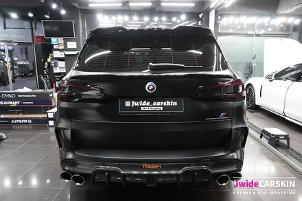 BMW X5M 고성능 SUV를 새롭게 변신, 수원랩핑 전문업체 제이와이드 작업 후기 / 경기 수원 영통