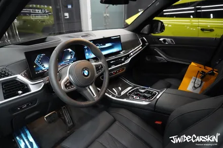 동탄PPF 전문 시공, BMW X5 M60i 실내 전체 PPF (울트라핏 필름) / 경기 수원 영통