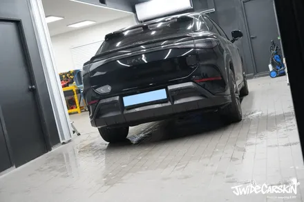 영통랩핑업체에서 진행한 BYD 씨라이언7 엠블럼 블랙 랩핑 시공 후기, 디테일까지 완성도 높게 / 경기 수원 영통
