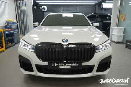 BMW 730LD 크롬죽이기 부분랩핑 / 경기 수원