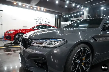광교 용인 랩핑 BMW M5 자동차 전체랩핑 알아볼 때는? / 수원,광교,동탄